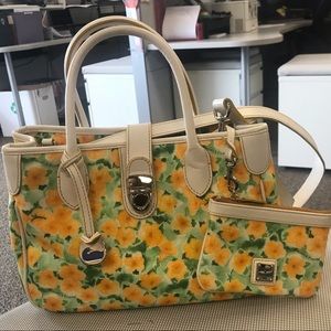 SOLD!! Dooney & Bourke bag & wallet/wristlet